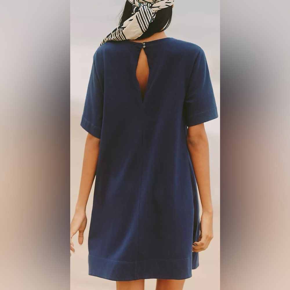 Anthropologie Celandine Revolve Short Sleeve T Shirt Beach Swing Dress XS - Picture 3 of 12